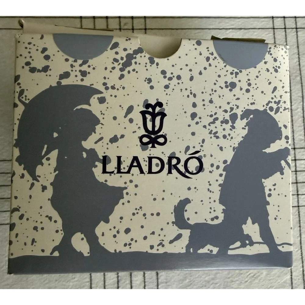 Lladro Vintage Christmas Ornament 16265 'Santa's Journey' 1996 w/Original Box
